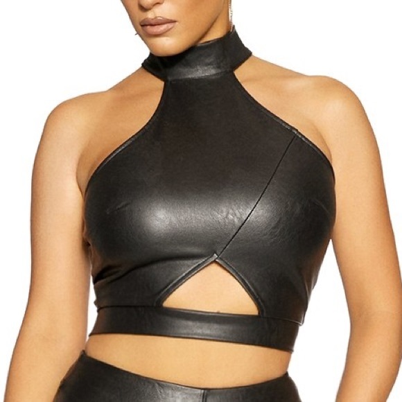 Naked Wardrobe All Faux Me Top - Picture 2 of 4